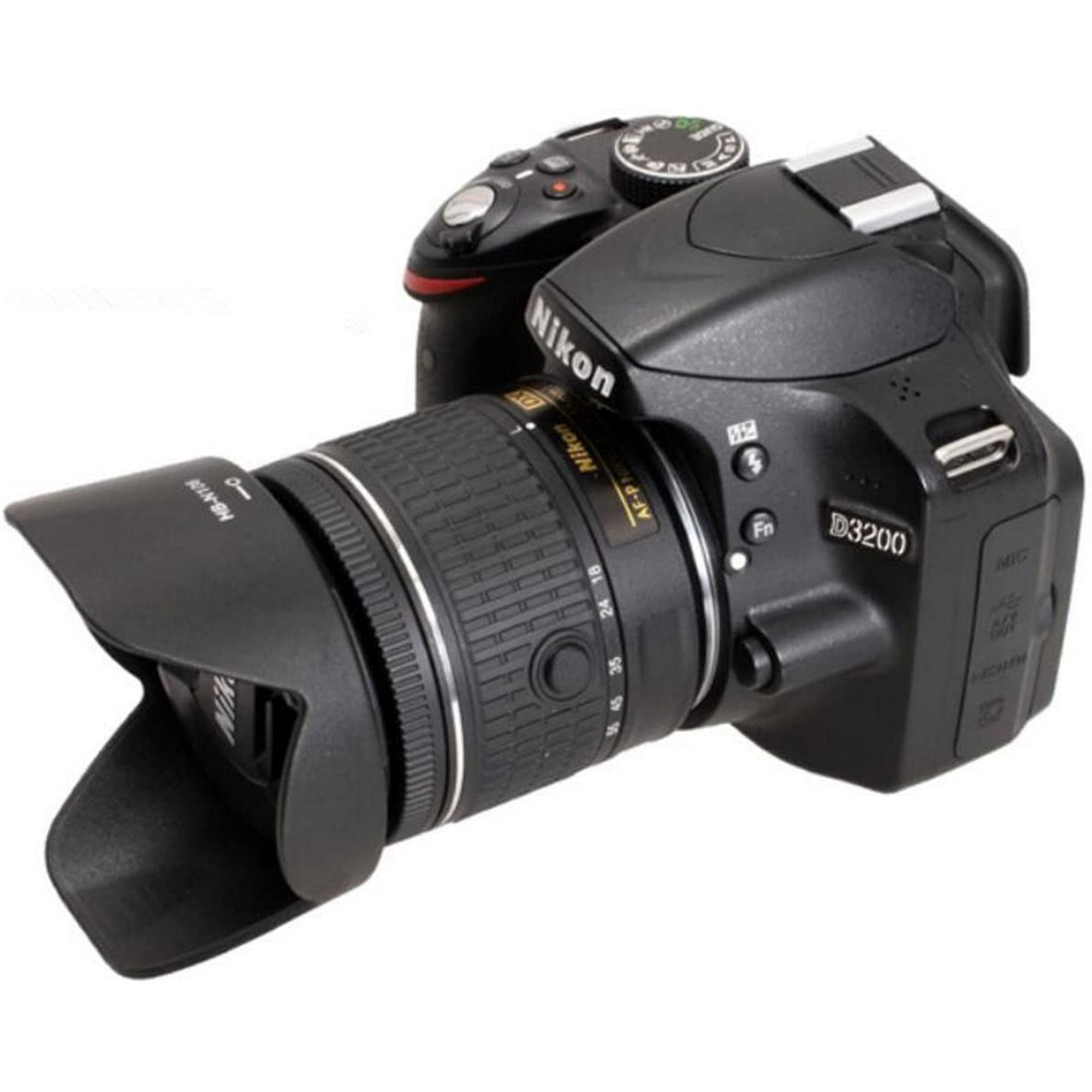 HB-N106 Reversible Bayonet Flower Lens Hood for Nikon AF-P DX NIKKOR 18-55mm f/3.5-5.6G VR Nikon 1NIKKOR VR 10-100mm f/4-5.6 Nikon AF-P DX NIKKOR 18-55mm f/3.5-5.6G Lens Replaces Nikon HB-N106 